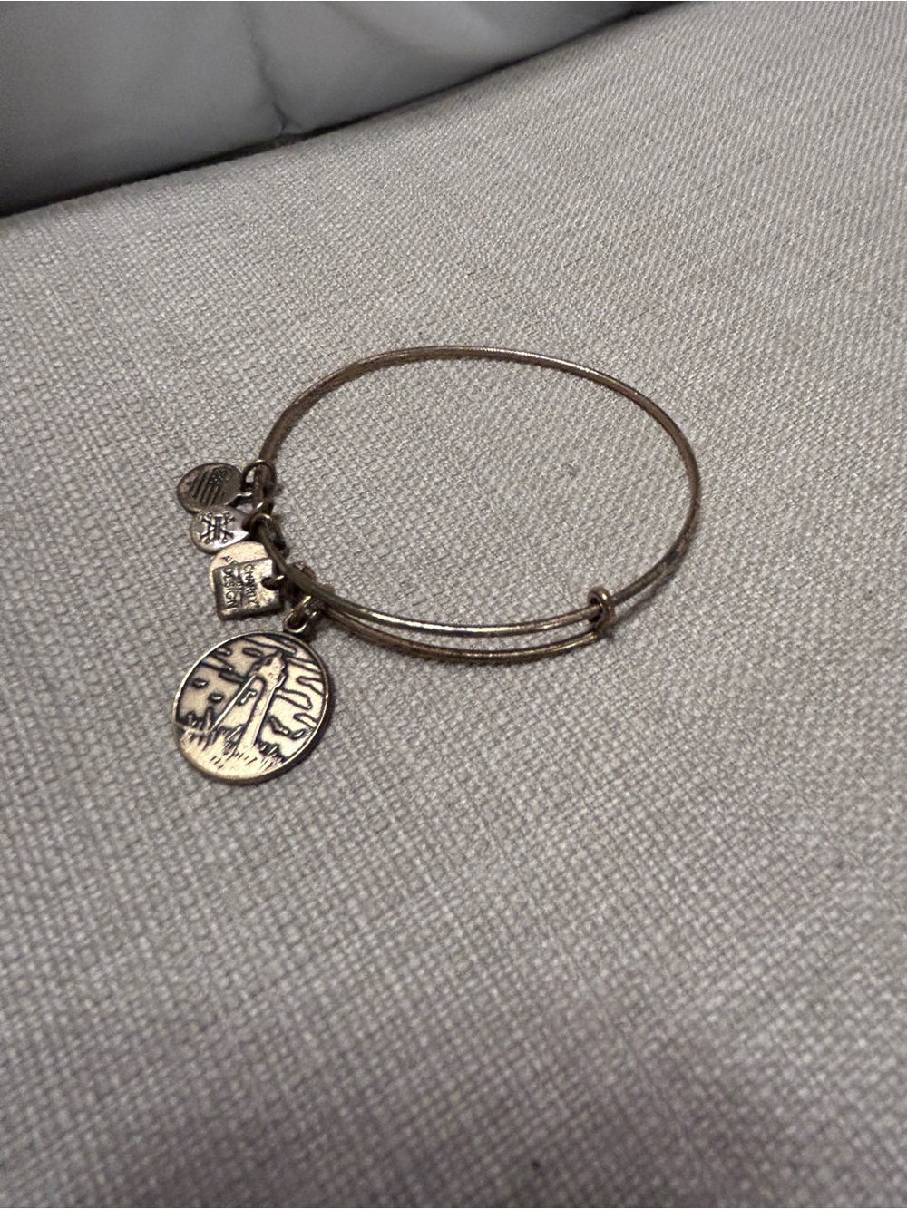 Leukemia and Lymphoma Society lighthouse Alex and ani bracelet